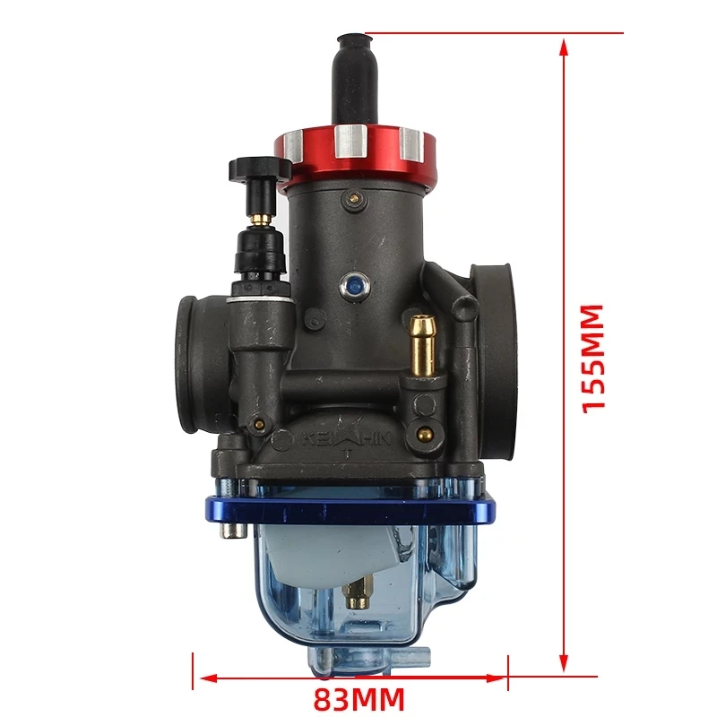 Carburador de mano PE28 28mm PE30 30mm para Keihin Honda CR80 CR80RB CR85 CR85R Kawasaki KSR 110 KX80 KX100