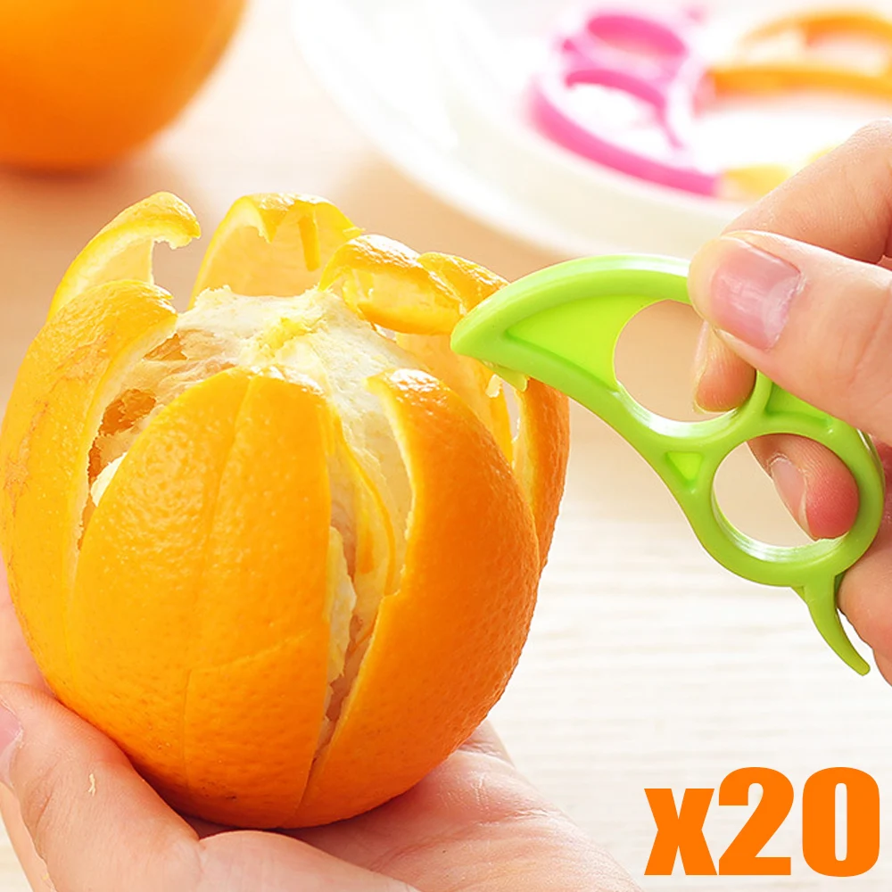 

Lots Orange Peeler Orange Opener Fruit Cutter Mouse Shape Portable Manual Lemons Citrus Opener Peeling Kitchen Zesters Tools