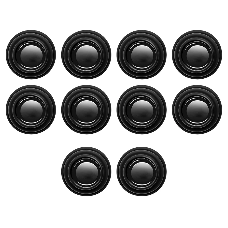 10pcsSiliconeCarDoorShockStickersAbsorberShockPadSwitchBuffer