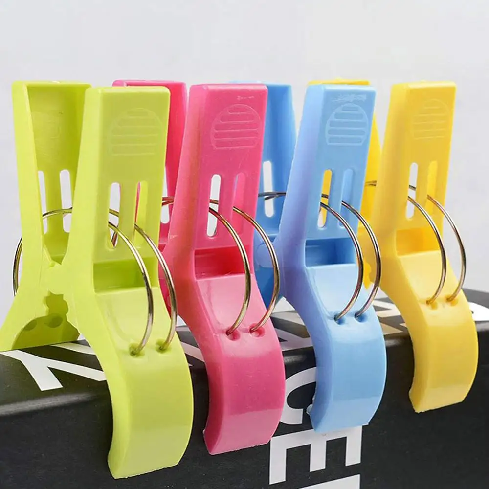 24Pack Plastic Clothes Pins Heavy Duty Outdoor for Hanging Clothes Colored  Clothespins Clips with Clothes Drying