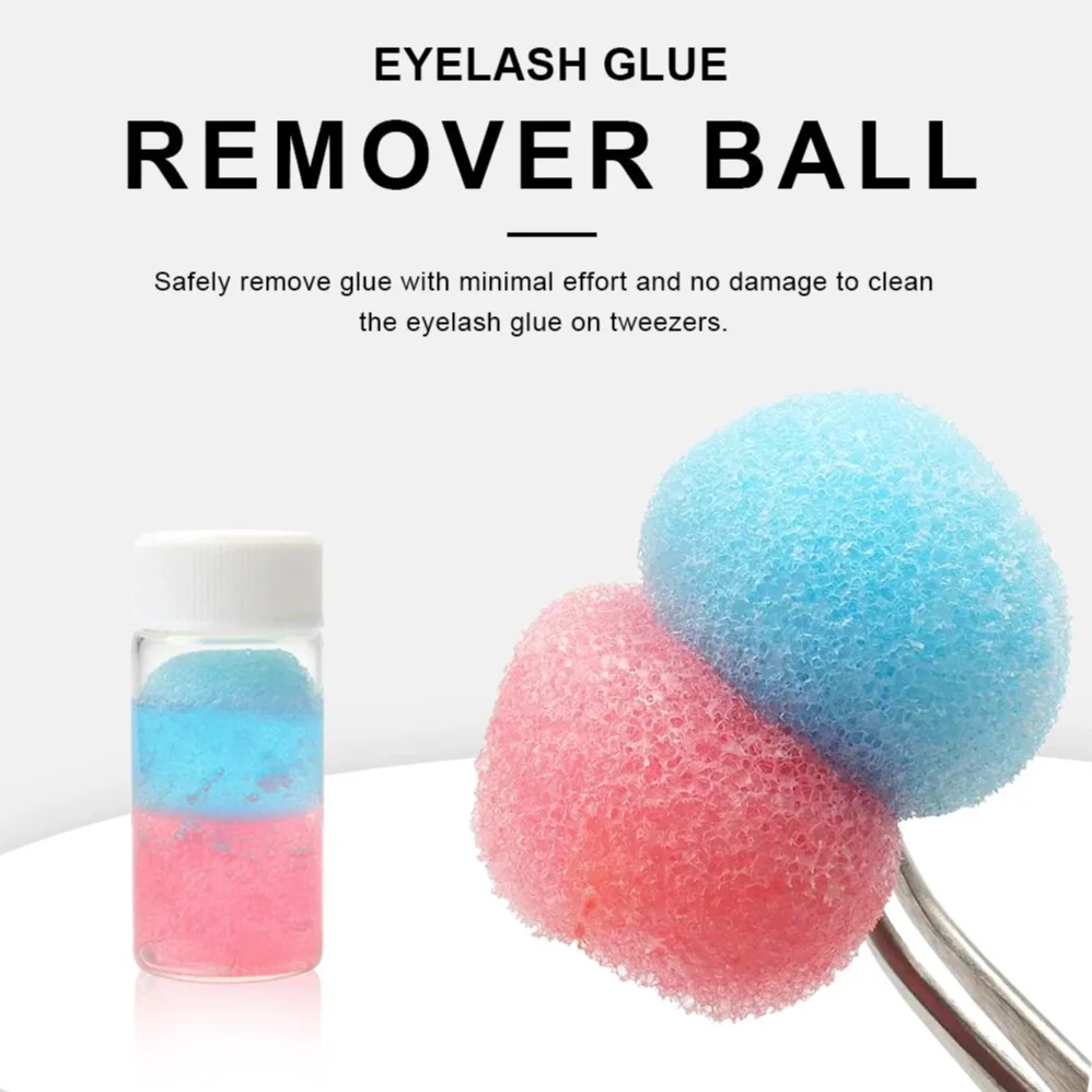 MJ Eyelash Tweezer Cleaner Grafting Eyelash Tweezer Cleaning Sponge Extension Glue Cleaning Liquid Beauty Shop Special makeup tools,beauty supplies,eyelashes tweezers cleaner