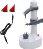 Electric Automatic Rotating Fruit Vegetable Potato Peeler Tool Multifunction Pear Apple Peeling Cutter Kitchen Accessories 2