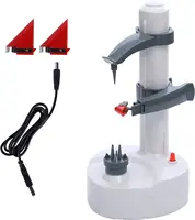Electric Automatic Rotating Fruit Vegetable Potato Peeler Tool Multifunction Pear Apple Peeling Cutter Kitchen Accessories 2