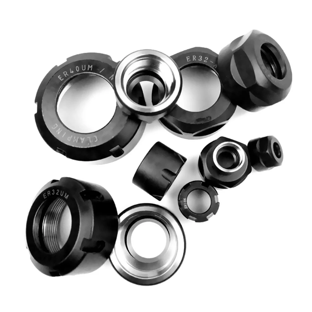 ER8 ER11 ER16 ER20 ER25 ER32 ER40 Nut A M UM SK10 SK16 CNC ER Engraving machine MS Nuts Chuck tool holder OZ32 25 20 tools tool holder wrench nut collet angle grinder nut
