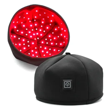 Red light therapy helmet for hair growth and scalp relief