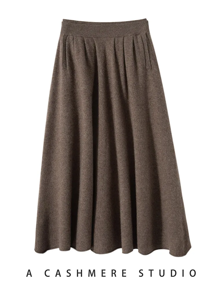 Cashmere Skirt Breathable