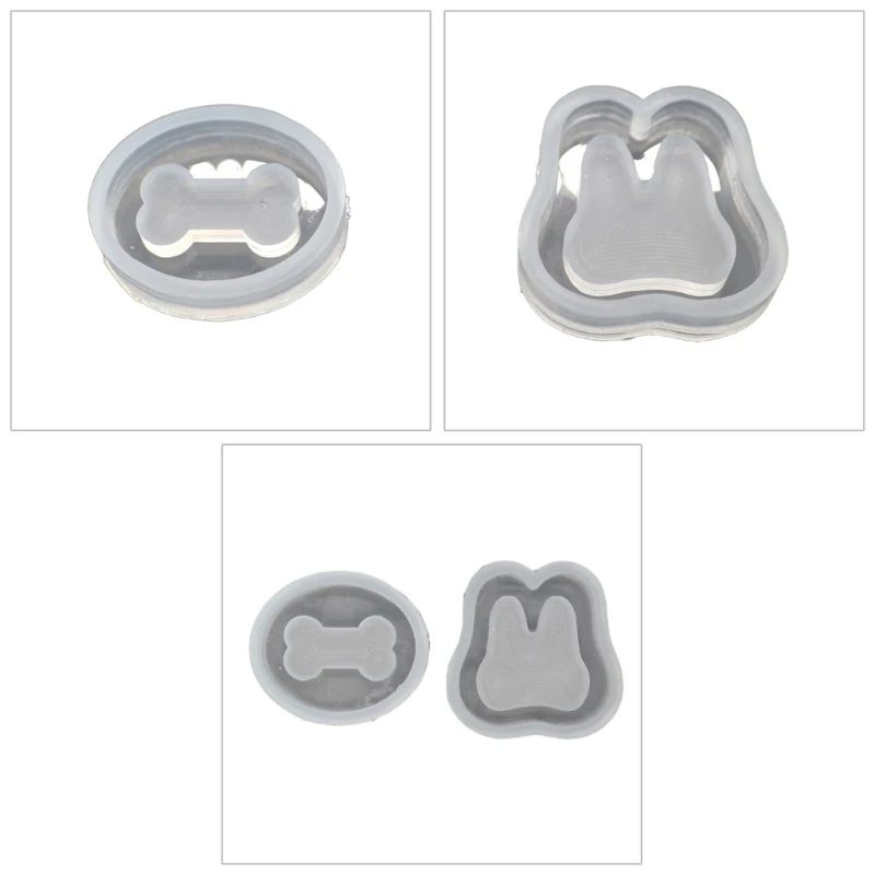 

Rabbit Silicone Shaker Mold DIY Epoxy Mold Resin Casting Shaker Molds Jewelry Pendant Making Mould DIY Craft