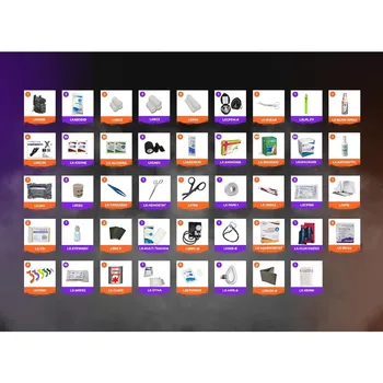 Stocked EMS/EMT Trauma & Bleeding First Aid Responder Medical Backpack + Kit (Grey) 5