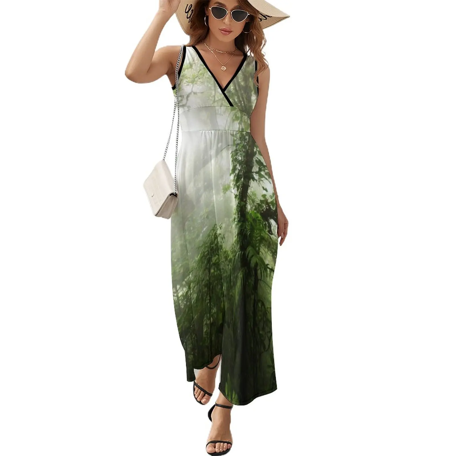 

Cloud Forest Sleeveless Dress evening dresses luxury 2023 dress for women summer Women's evening dress