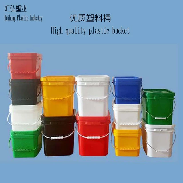 20-litre Square Plastic Buckets