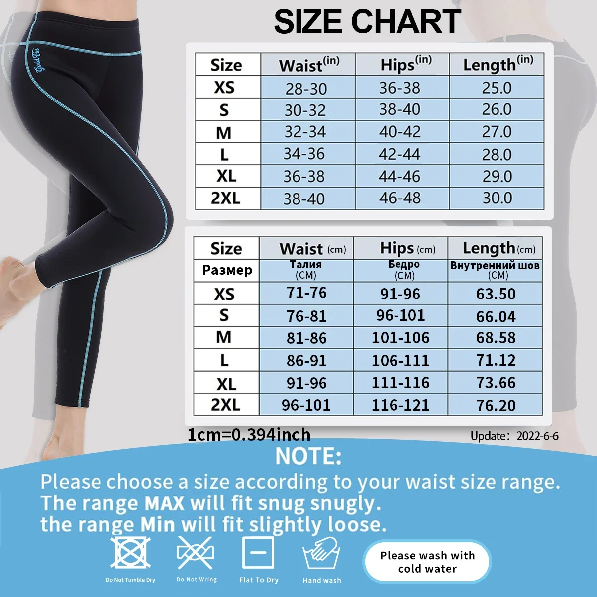 Women's Wetsuit Pants 2mm Neoprene Sauna Leggings Keep Warm for Water Aerobics Diving Surfing Swimming Snorkeling Scuba Kayaking 2