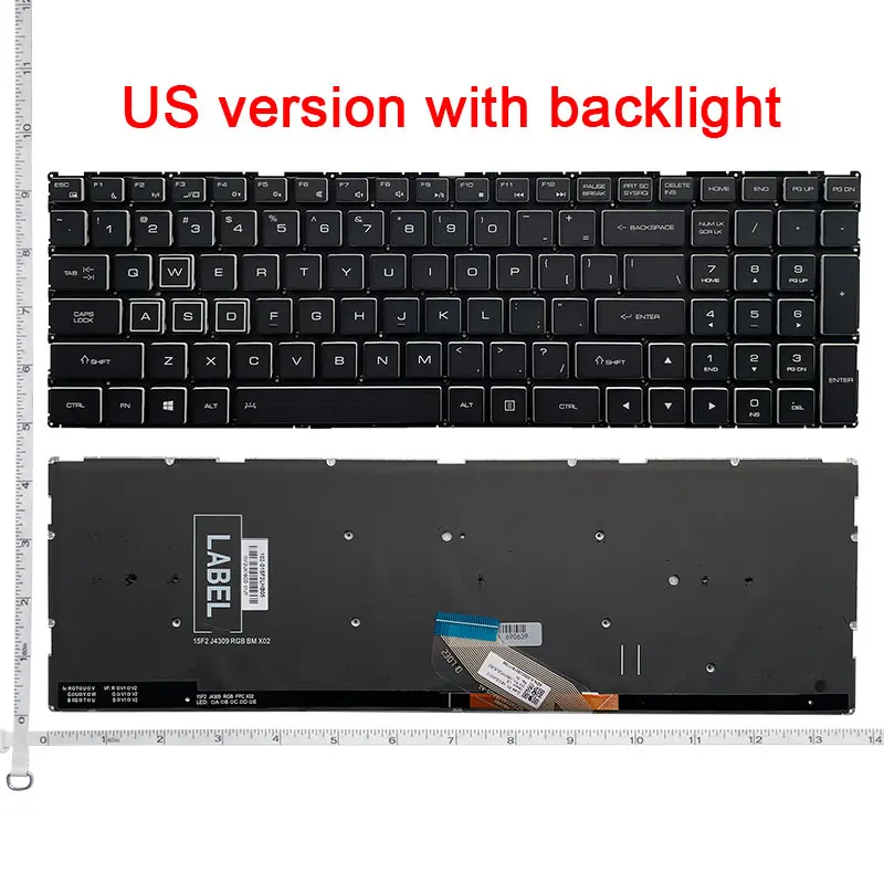 

New Laptop Rreplacement Keyboard Compatible for ThundeRobot G8000N G8000M KINGBOOK T64 T65 T66 QNL5S02 S7-TA5NB S7T-TA7NP