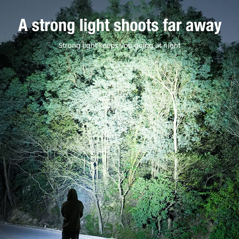 Rechargeable Keychain Flashlight 800LM 6