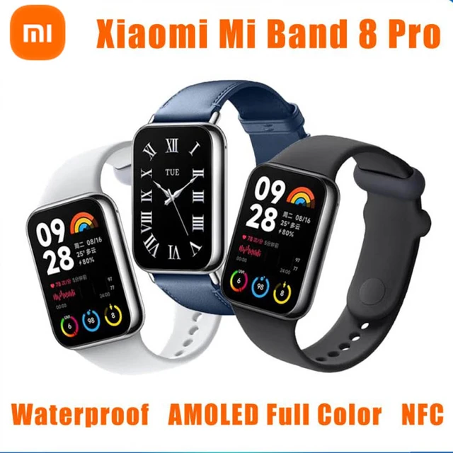 Xiaomi Mi Band 8 Pro Sports Sleep Monitor Smart Waterproof Bracelet Heart  Rate Blood Oxygen 60Hz All Color NFC Bluetooth Watch - AliExpress