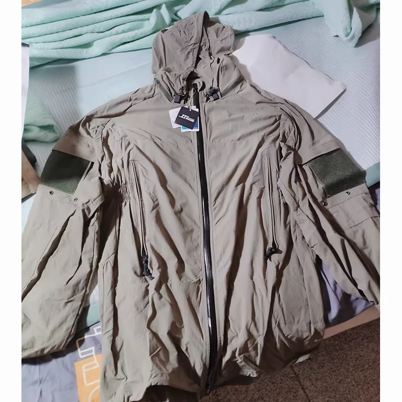 実物　PCU LEVEL5 Softshell Jacket PCU L5 Tactical Soft Shell Jacket Navy Seals Charge Clothes Combat