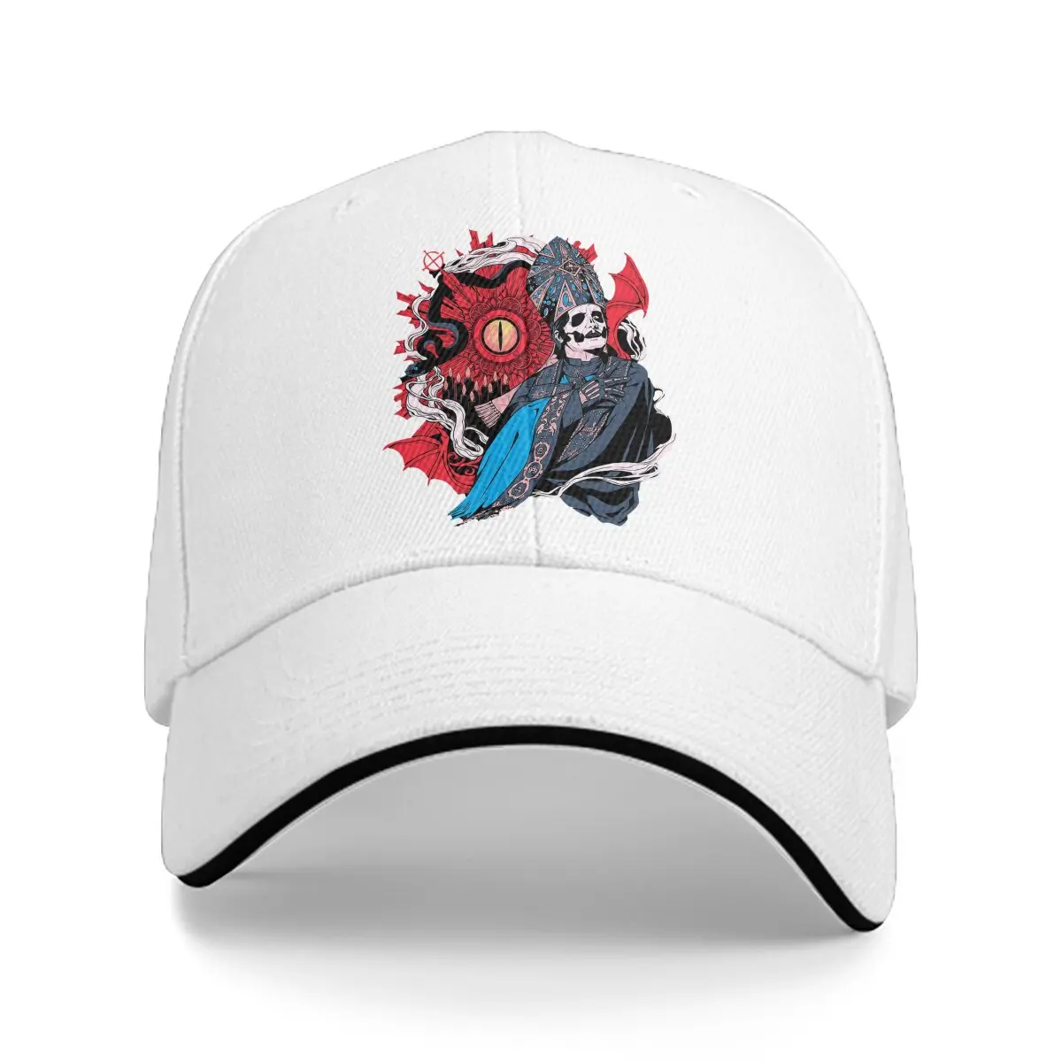 

Новые бейсбольные кепки с призраком для влюбленных мужчин и женщин, бейсболки с логотипом setan goib, без надписи, грузовик, кепки для гольфа