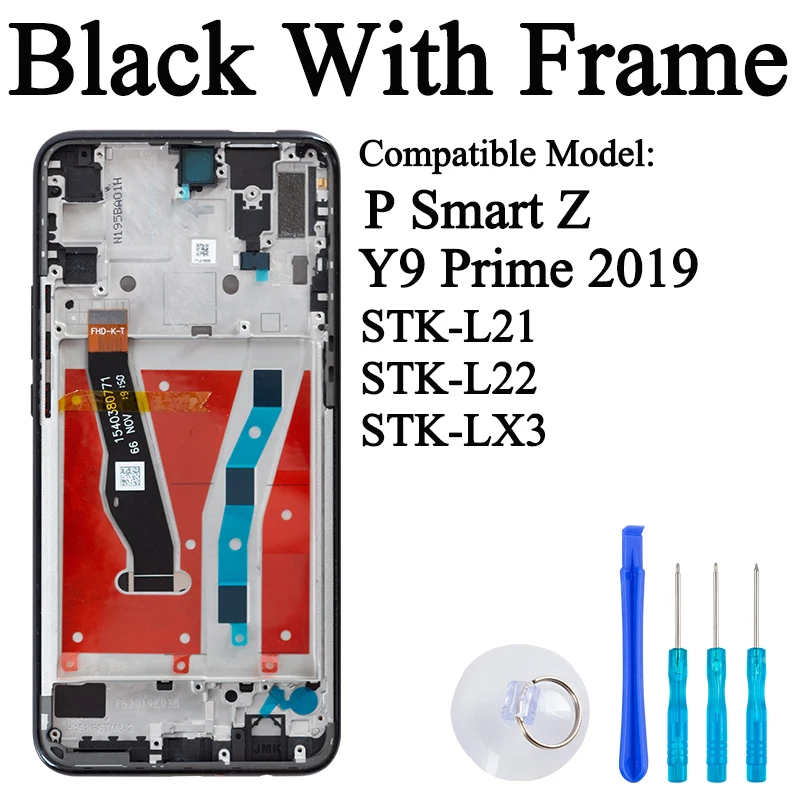 Pantalla Para Huawei Y9 Prime 2019 Stk-lx3 Lcd Touch Regalo | Meses Sin