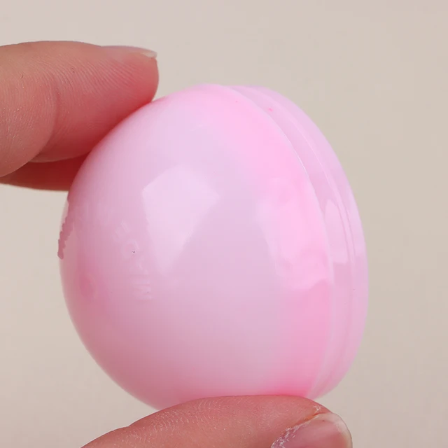 10Pcs 45mm Plastic Toy Capsules Half Transparent Colorful Round Surprise Ball Easy Open Lock Amusement For Vending Machine 6