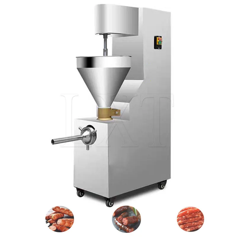 

Горячая Распродажа Электрический колбасный Наполнитель из нержавеющей стали машина для производства колбасы для дома