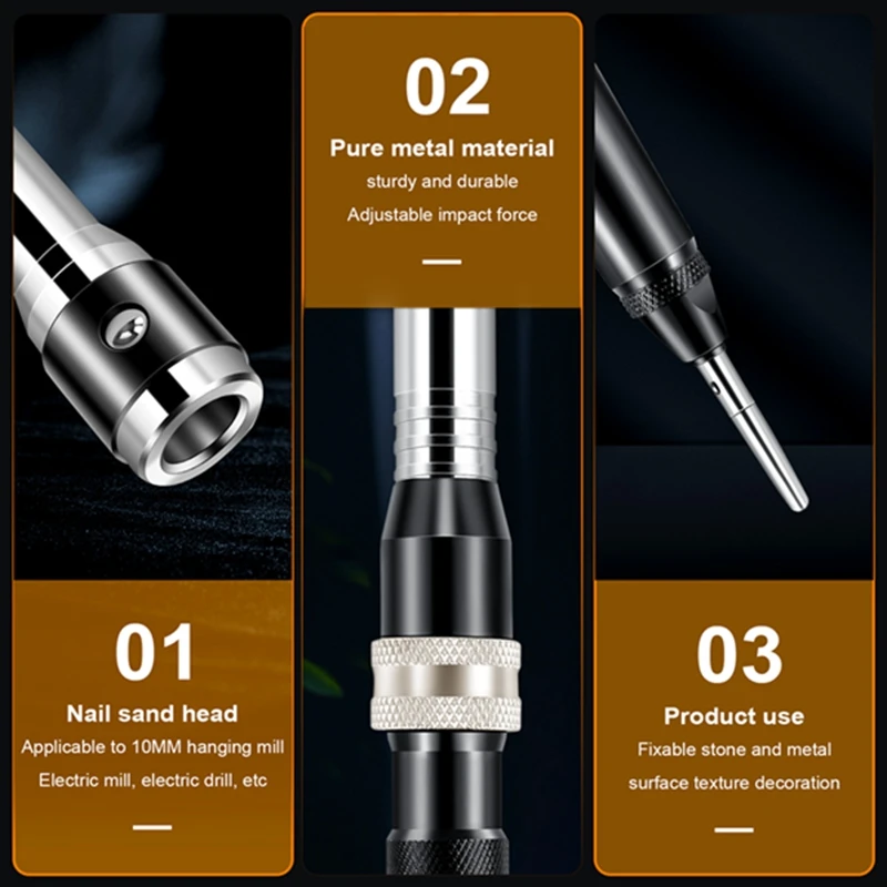 Jewelry Rotary Handpiece,Goldsmith Tools Hammer Quick Change Handpiece,Foredom Cc30 Sr Head,Jewelry Engraving Hammer Handle 5