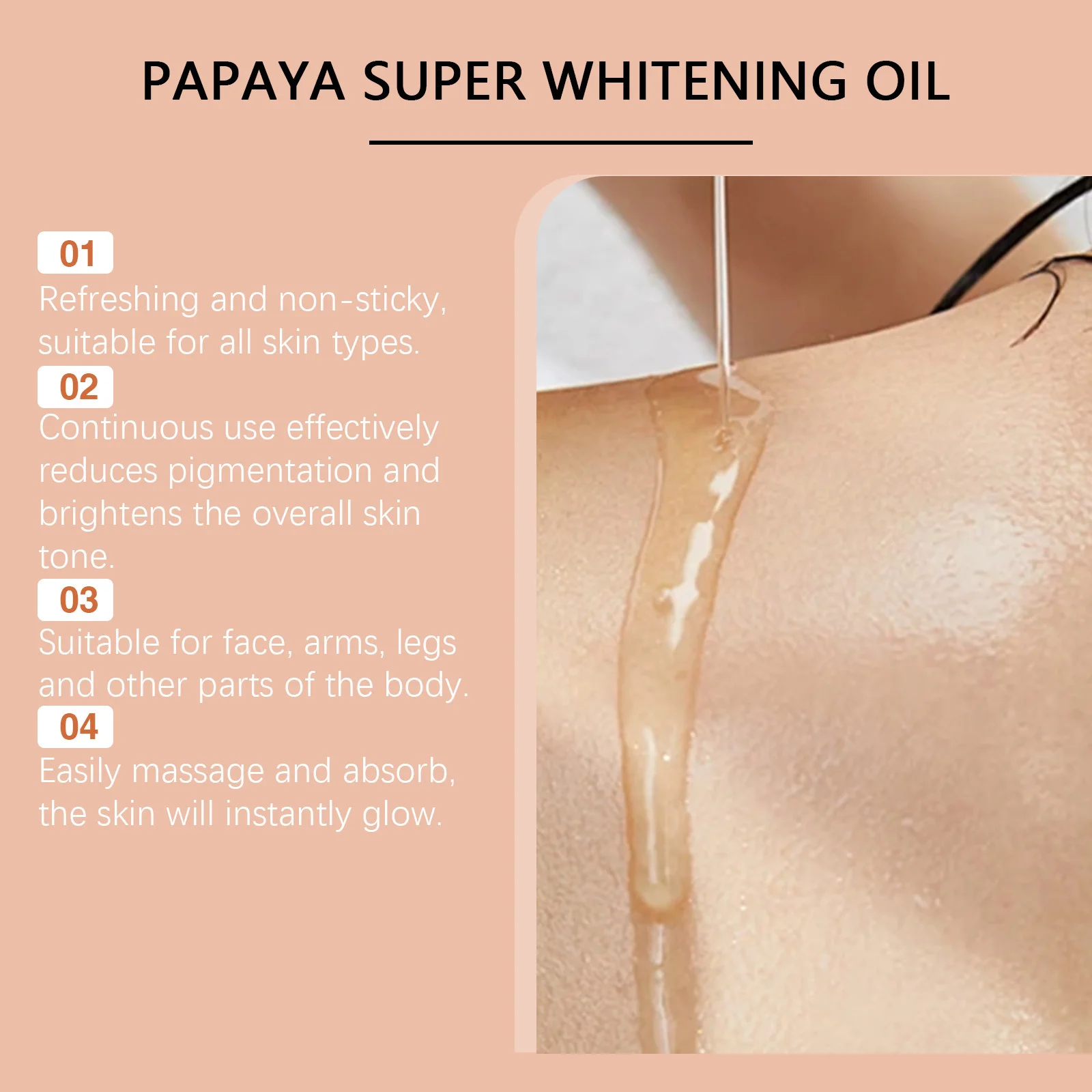 Papaya Brightening Body Oil 5
