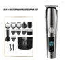 WAIKIL New Multi functional Men's Barber Rechargeable Cordless Waterproof Barber Professional Electric Trimmer sideburns trimmer 1