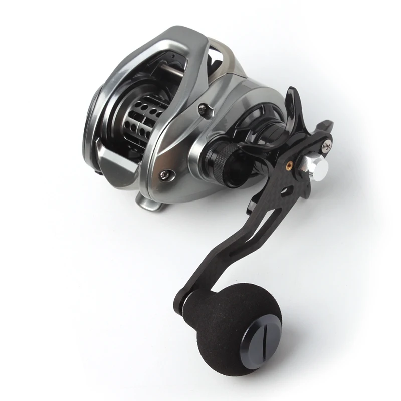 Kawa Fishing Reel Handle Carbon Fiber Materails With Eva Knob Fishing Rocker Length 92mm Hole Size 8X5 And 7X4mm Suit Ab/D/S DIY