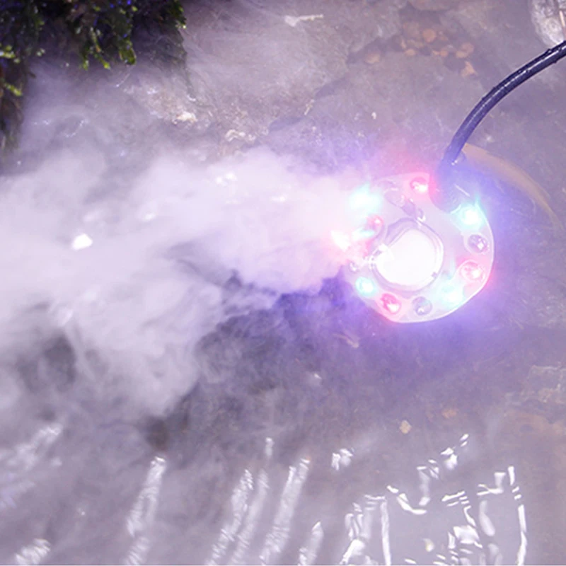 ORFOFE Mini Nebelmaschine Mit Licht - Für Aquarien, Teiche & Deko