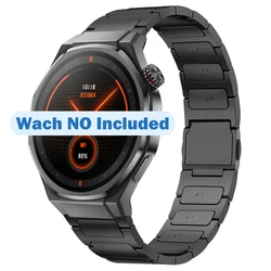 Premium Titanium Smartwatch Strap - Sleek and Durable Design for 22mm universal (Deep gray)