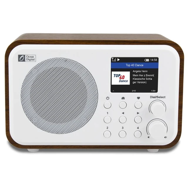  Ocean Digital WR-23F Portable FM Internet Radio 2.4