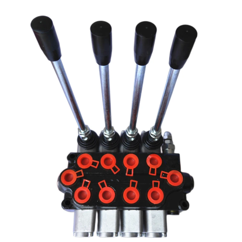 Hydraulic multi-way valve reversing valve mechanical cylinder motor distributor L102 multi-way valve distributor control valve
