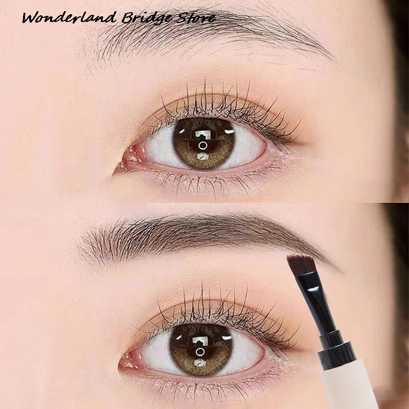 Eyebrow Dyeing Cream Pencil Natural Lasting Non-smudge Waterproof Setting Dye Eye Brow Pen With Brush Makeup Cosmetic liquid eyebrow pencil