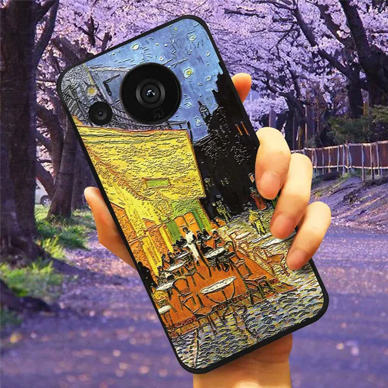 3D Relief Cartoon Silicone Back Cover - Embossed Soft Case