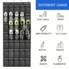 35-Pocket Extra-Large Over-the-Door Storage Organizer with 4 Sturdy Metal Hooks, Durable Fabric Hanging Bag for Crafts 4