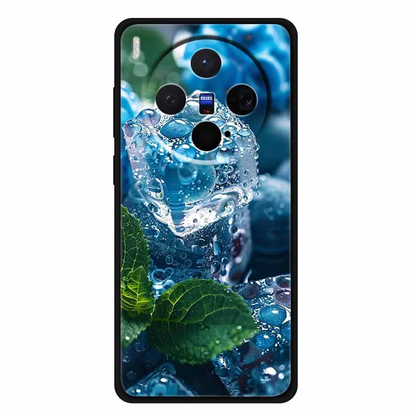 Black TPU Soft Silicone Phone Case  - Fashionable Anime Design with Protective Bumper