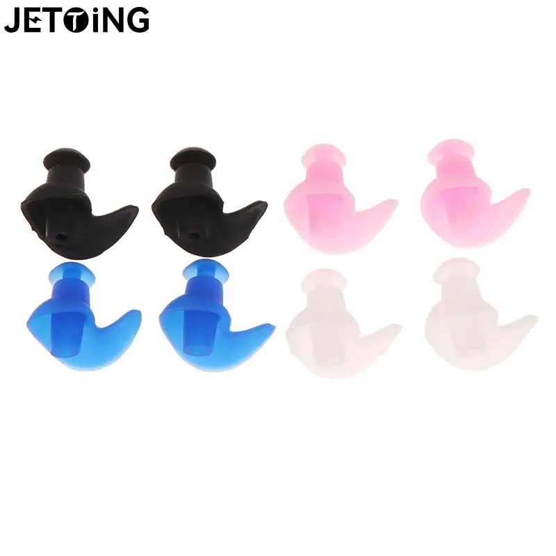 

Durable Earplugs Classic Delicate Texture 1 Pair Waterproof Soft Earplugs Silicone Portable Ear Plugs Swimming Accessories