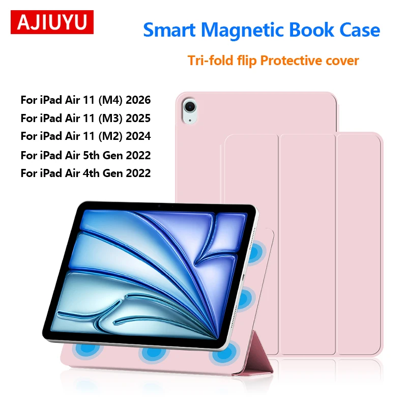 Premium Magnetic Smart Folio Tablet Case with 10.9 Display Protection