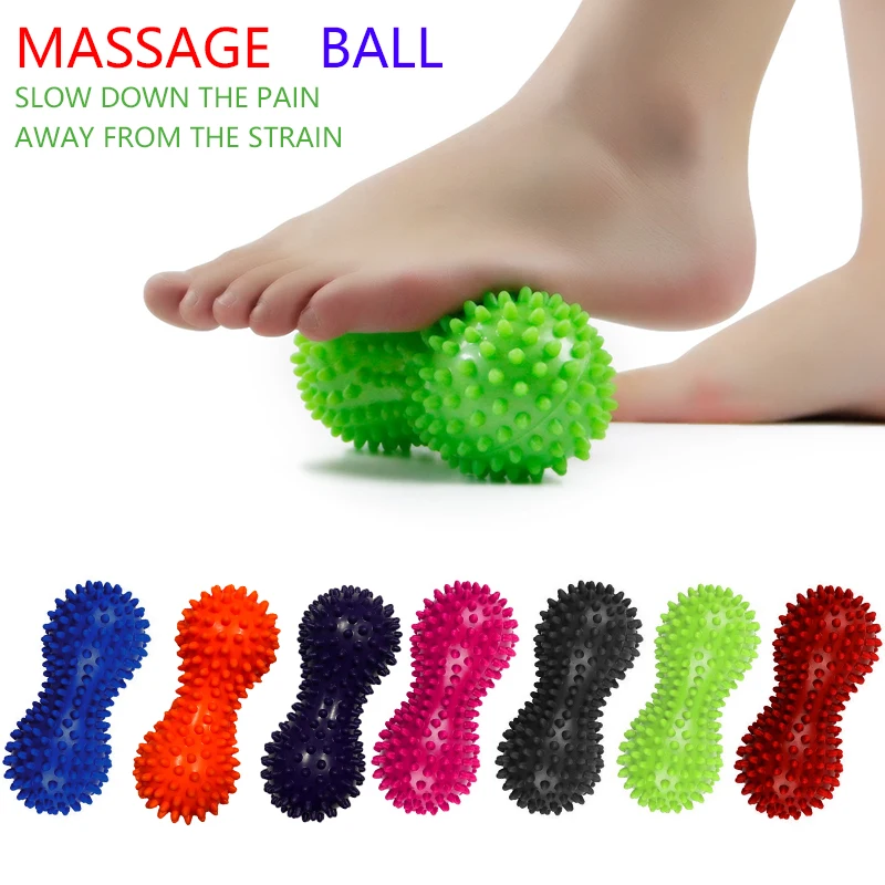 Spiky Lacrosse Ball Foot Massager for Muscle Pain Relief