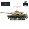 M60A1 ERA USA RC 1/16 Battle Tank Tongde Model Remote Control Tanks Model 320-degree Turret Rotation Sound Toy TH23289 2