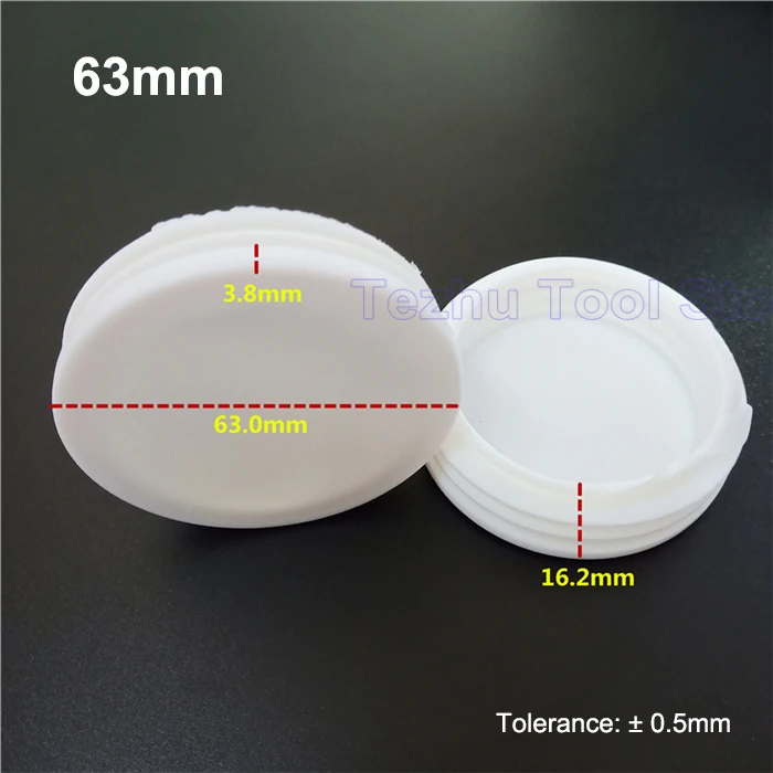 Tappi Terminali Per Tubi 25mm - Inserti Bianchi In Plastica, Confezione Da 4 Pezzi - Foto 9