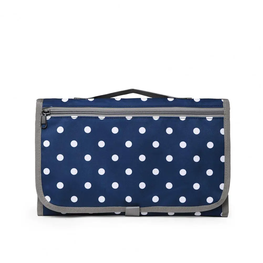 Travel-friendly Baby Changing Pad Diaper Bag Changing Pad with Storage Pockets Travel Diaper Bag with Waterproof for Baby