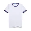 Polyester Tees Summer Raglan Short Sleeve Round Neck Tops for Adult Kids Sublimation Blank White T-shirt Family Matching Outfits 2