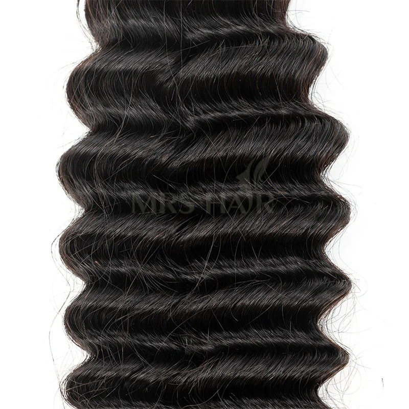 HAIR Bulk Extensions Deep Wave Remy Hair Bundles Human Hair 12-26 50g/Bundle DIY Material Loose Deep Bulk Bundles