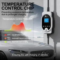 feyree Type2 EV Charger EVSE Wallbox 22KW 11KW 3P Smart APP Wi-Fi Control  7KW 32A 1P Setting Current & Charging Time for EV Car - Image 3