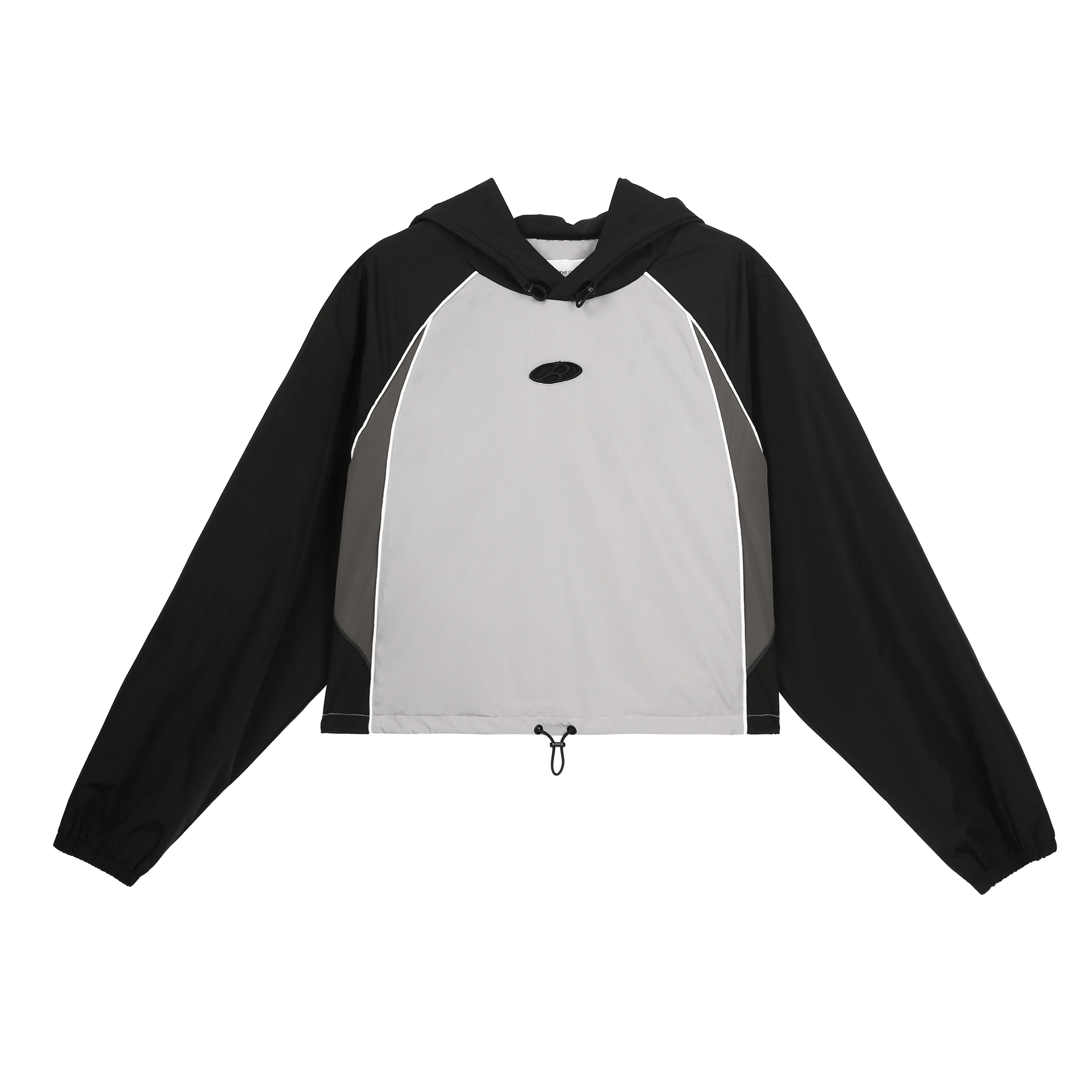 Deconstructing Sports Hoodie Women's Autumn Skin-Friendly Waterproof Long Sleeve Outdoor Jacket Coat