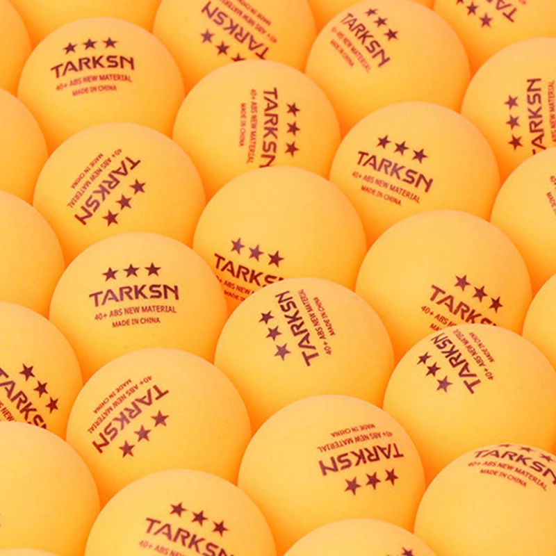 50pcs/Pack New Material Table Tennis Balls White Yellow Mixed Colors 3 Star 40+ Durable High Elasticity Ping Pong Balls