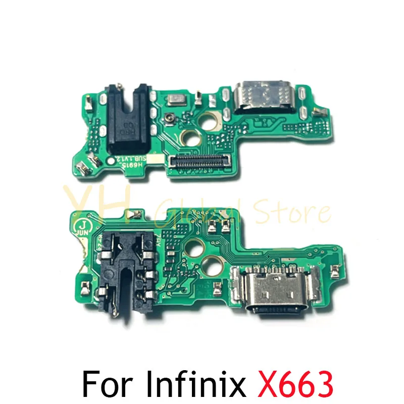 

For Infinix Note 11 11S 12 Pro G96 2023 X663 X670 X671 X676 X697 X698 USB Charging Board Dock Port Flex Cable Repair Parts