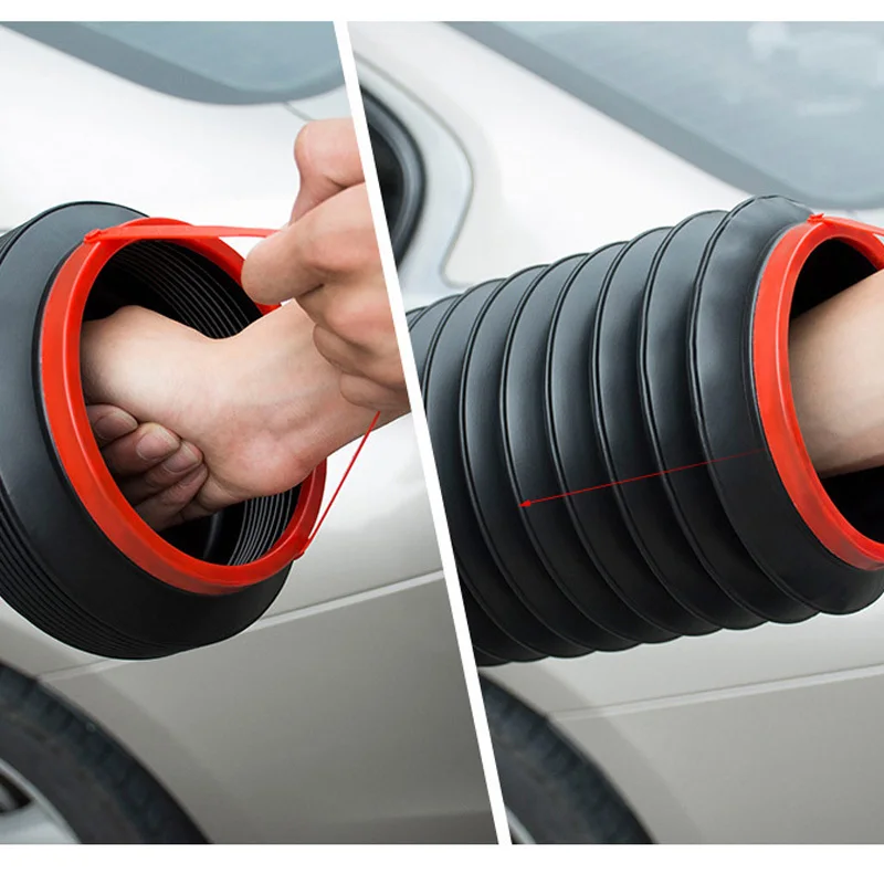 1PCS 4L Car Garbage Can Folding Car Mini Bucket 2-in-1 Portable Storage Bucket Convenient Garbage Can folding bucket car wash bucket