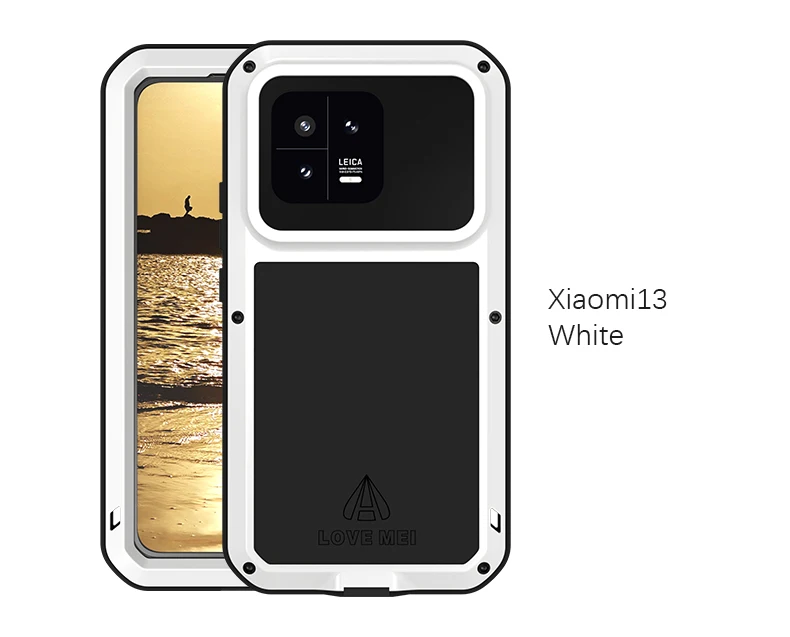 Original Love Mei Powerful Case For Xiaomi Mi 13 11 10 Pro Mi13 Mi11 M10 Waterproof Shockproof Aluminum Case Cover For Xiaomi Mi