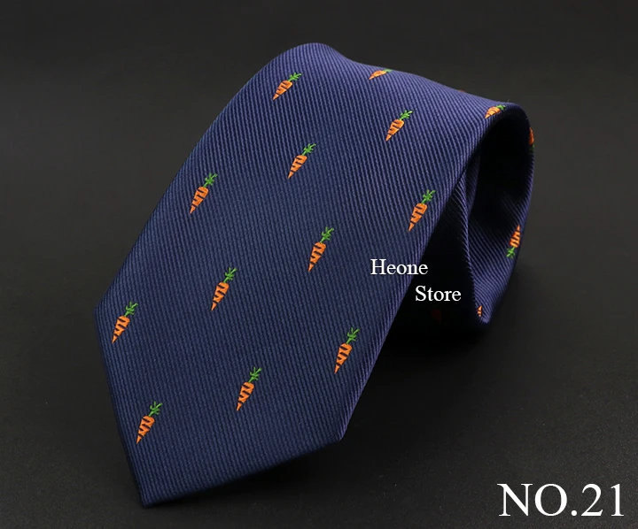 Neue Mode-Business Männer Krawatte Blau Rot Gestreiften Blume Tier Krawatten Hochzeit Party Abendessen Dünne Dünne Bräutigam Hemd Zubehör Geschenk – Detail 22